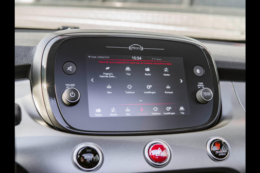 Fiat 500X 1.5 Hybrid Cabrio Navi/Acc/Camera/Fabrieksgarantie