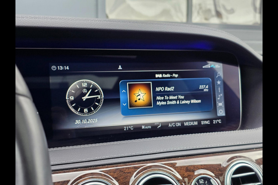Mercedes-Benz S-Klasse 560 e Lang Premium Plus Massage|Stoelventilatie|Burmester|360° Camera|Pano|Luchtvering