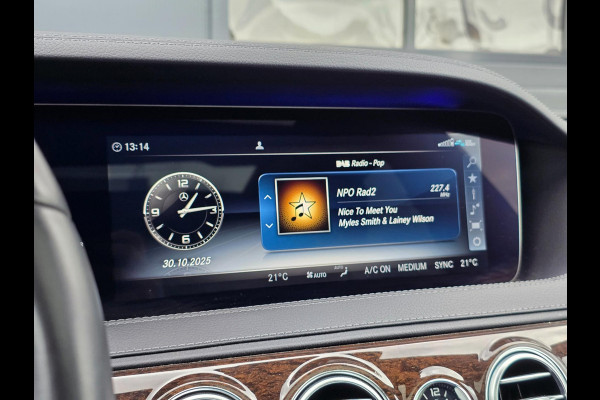 Mercedes-Benz S-Klasse 560 e Lang Premium Plus Massage|Stoelventilatie|Burmester|360° Camera|Pano|Luchtvering