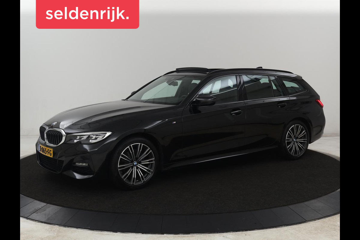 BMW 3 Serie 318i M Sport | Panoramadak | Stoelverwarming | Leder/Alcantara | Carplay | Live Cockpit | Sportstoelen | Full LED | Navigatie | Parkeerhulp | Climate control