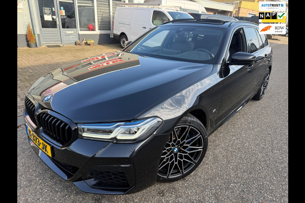 BMW 5 Serie Touring 530i HYBRID 2021 HIGH-EXE M-EDITION PANO LEDER NAP LUXE
