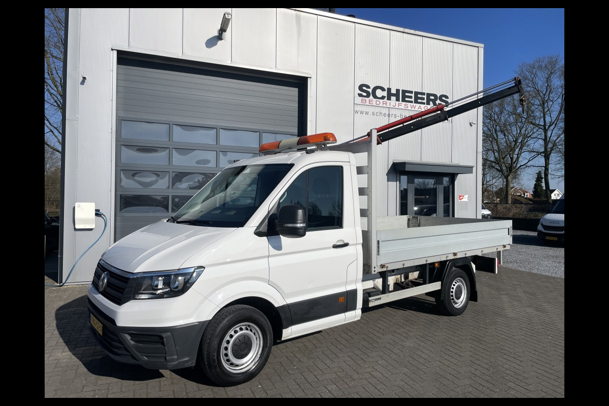 Volkswagen Crafter 2.0 TDI Pick-up met laadkraan