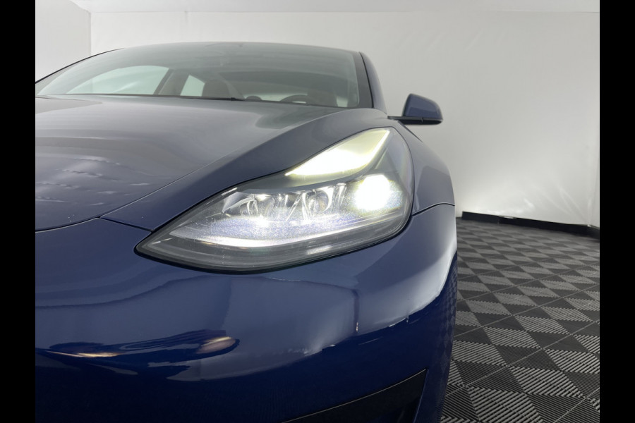 Tesla Model 3 Standard RWD Plus 60 kWh [ 3-Fase-11kW ] {SOH-92%} (INCL-BTW) Aut. *PANO | AUTOPILOT | LEATHER | KEYLESS | FULL-LED | MEMORY-PACK | TOPVIEW | DAB | CARPLAY | DIGI-COCKPIT | LANE-ASSIST | COMFORTSEATS | 19"ALU*