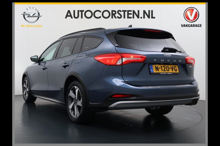 Ford FOCUS Wagon 1.5T 150PK AUT-8 Active X Navi Head-Up Adaptive Cruise Camera Apple Carplay Android Virtual-Cockpit Pdc Ecc Sport Stoelen Busine Elek.Achterklep Privacy Glas Led Isofix Wifi DAB Park-Asist Dodehoek-Asist Lane Assist Virtual Cockpit Keyless 1e Eigenaar Dealeronderhouden orig.NLse auto € 39.000 nieuw!  1.500KG trekvermogen