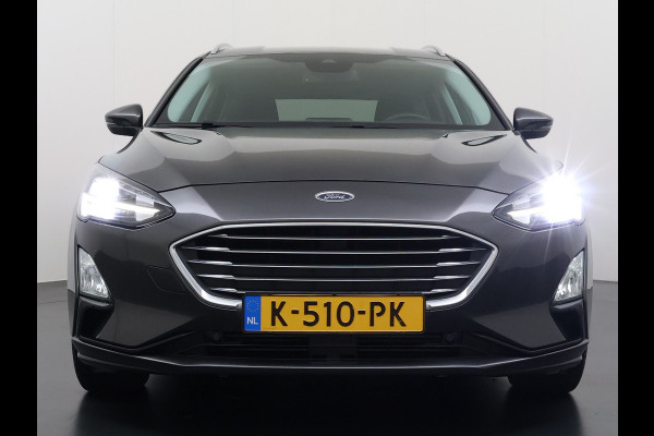 Ford FOCUS Wagon 1.0T 126PK Trekhaak Navi Dual-Ecc Apple Carplay Android Auto Stoel+Voorruitverwarming Cruise Control Pdc Titanium Business Lmv Led Privacy Glas Lane Assist TCS Keyless Licht-/Regensensor 1e Eigenaar Origineel Nederlandse Auto Dealeronderhouden