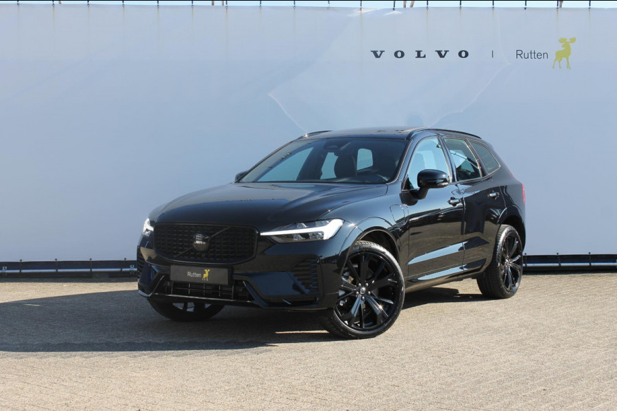 Volvo XC60 T8 455PK Automaat AWD Plus Black Edition Panoramisch schuif-kanteldak / Google infotainment / Adaptieve cruise control / 21" lichtmetalen velgen / Parkeersensoren voor en achter met camera