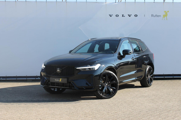 Volvo XC60 T8 455PK Automaat AWD Plus Black Edition Panoramisch schuif-kanteldak / Google infotainment / Adaptieve cruise control / 21" lichtmetalen velgen / Parkeersensoren voor en achter met camera