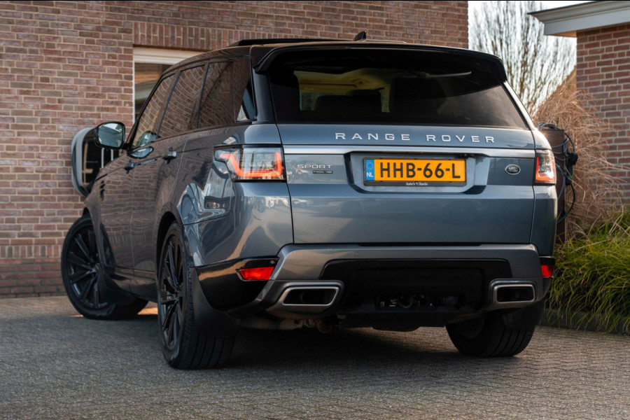 Land Rover Range Rover Sport 2.0 P400e HSE Dynamic 404 PK Luchtvering Pano Keyless Trekhaak Meridian 360 Camera 22''