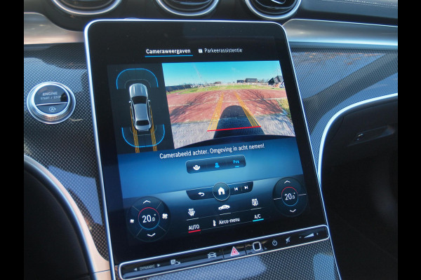 Mercedes-Benz C-Klasse 180 AMG Line | AMG-Pakket | Panoramadak | Camera | Sfeerverlichting | Burmester | NL-Auto |