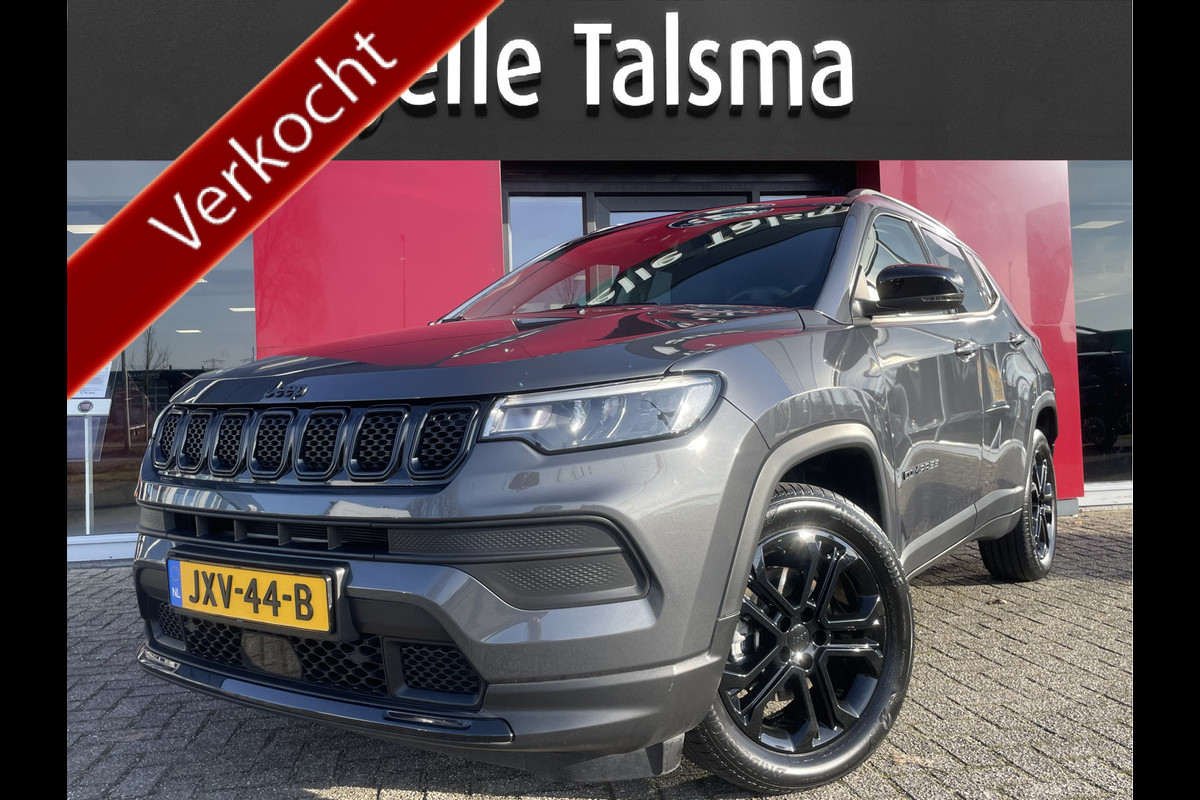 Jeep Compass 1.5T e-Hybrid Night Eagle | Camera | Licht/Regen Sensor | Stuur/Stoel verwarming