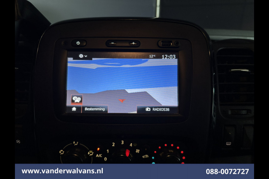 Opel Vivaro 1.6 CDTI 126pk L2H1 Euro6 Airco | Camera | Navigatie | Trekhaak | LED | Cruisecontrol Parkeersensoren, Bijrijdersbank