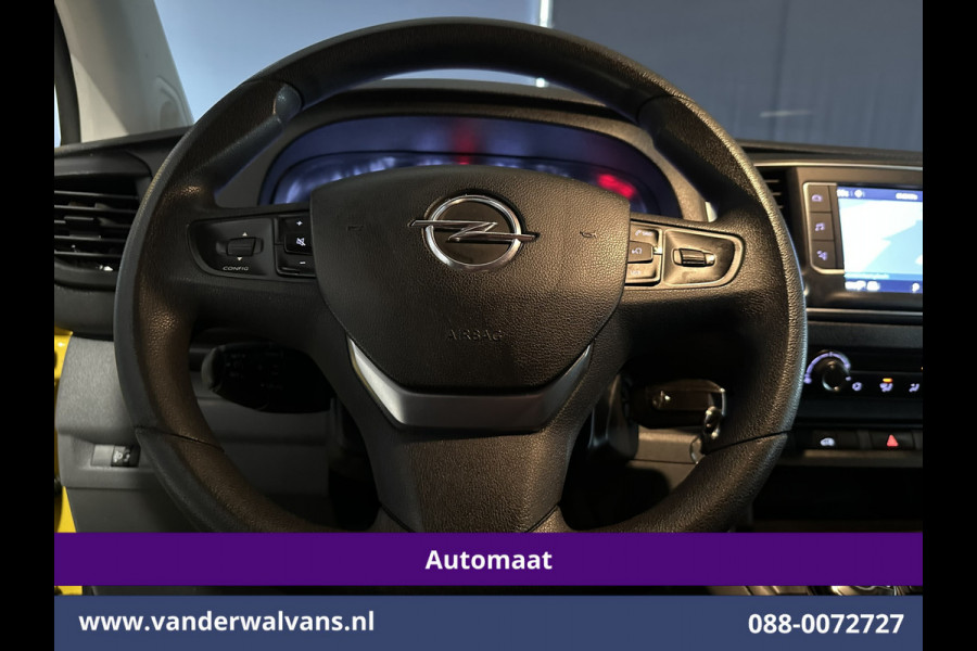 Opel Vivaro 2.0 CDTI 145pk Automaat L3H1 DHL Geel Euro6 Airco | Navigatie | Camera | Apple Carplay Cruisecontrol, Android Auto, Sidebars, Parkeersensoren, Bijrijdersbank