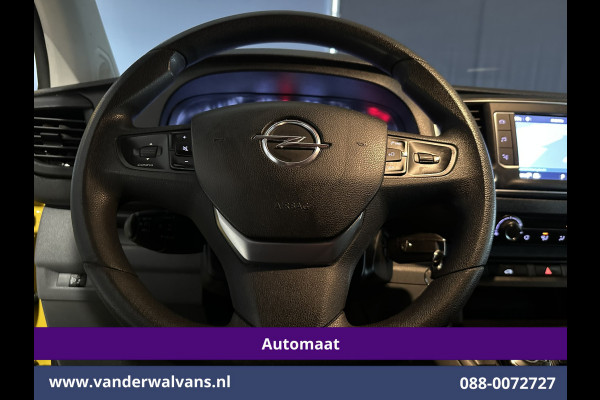 Opel Vivaro 2.0 CDTI 145pk Automaat L3H1 DHL Geel Euro6 Airco | Navigatie | Camera | Apple Carplay Cruisecontrol, Android Auto, Sidebars, Parkeersensoren, Bijrijdersbank