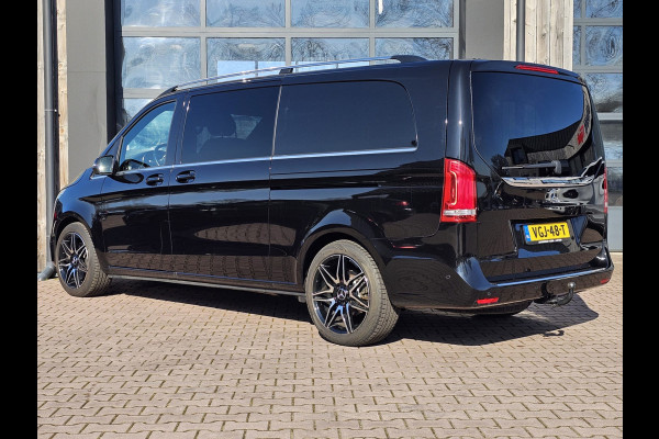 Mercedes-Benz V-Klasse 300d 4-MATIC Extra Lang DC Avantgarde | LED | ACC | Leder | Stoelverwarming | Burmester | App-connect | Trekhaak | LMV 19" | 360 Camera | Lane Assist | Schuifdeuren elektrisch |