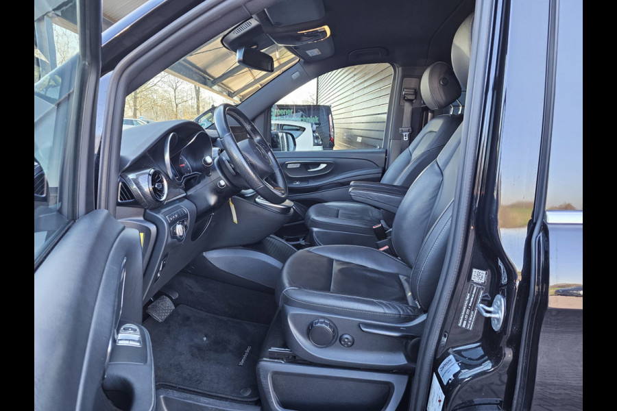 Mercedes-Benz V-Klasse 300d 4-MATIC Extra Lang DC Avantgarde | LED | ACC | Leder | Stoelverwarming | Burmester | App-connect | Trekhaak | LMV 19" | 360 Camera | Lane Assist | Schuifdeuren elektrisch |