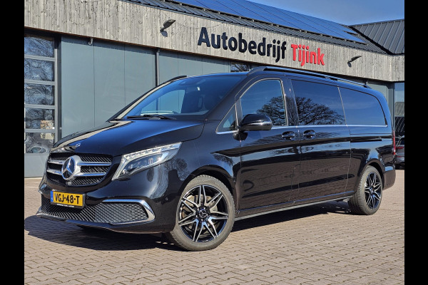 Mercedes-Benz V-Klasse 300d 4-MATIC Extra Lang DC Avantgarde | LED | ACC | Leder | Stoelverwarming | Burmester | App-connect | Trekhaak | LMV 19" | 360 Camera | Lane Assist | Schuifdeuren elektrisch |