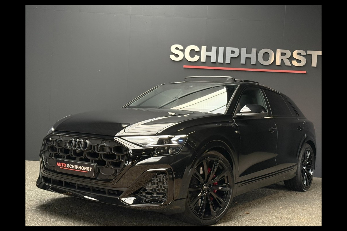 Audi Q8 Q8 3xS-LINE 23 inch soft close RS ruit leer head-up trekhaak