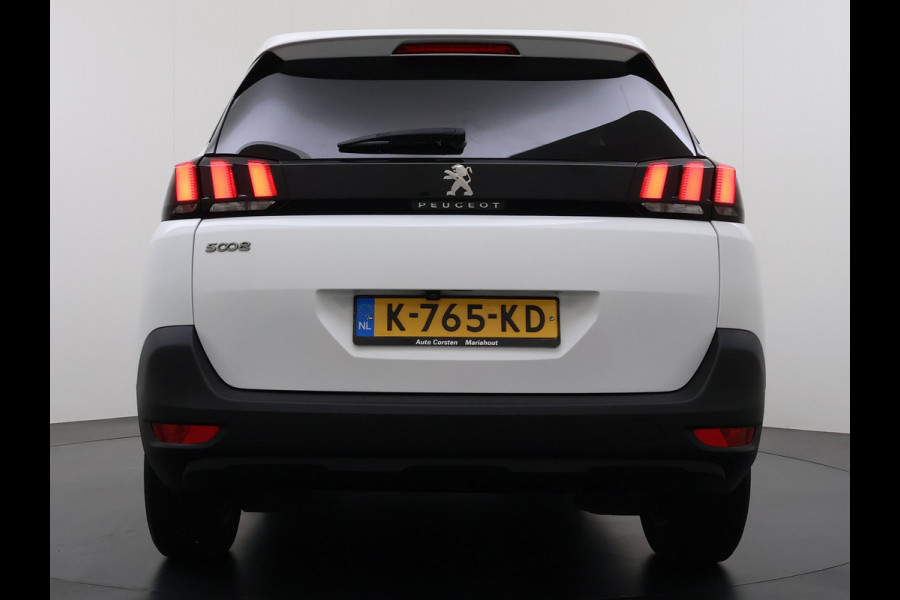 Peugeot 5008 T 131PK AUT-8 7-Pers. Navi 360°Camera Ecc Apple Carplay Android Auto Cruise Control Pdc Blue Executive Avantage Privacy Glas Lmv Isofix Led Regen-Lichtsensor Verkeersbord detectie Dealeronderhouden Origineel Nederlandse Auto 7 Zitter