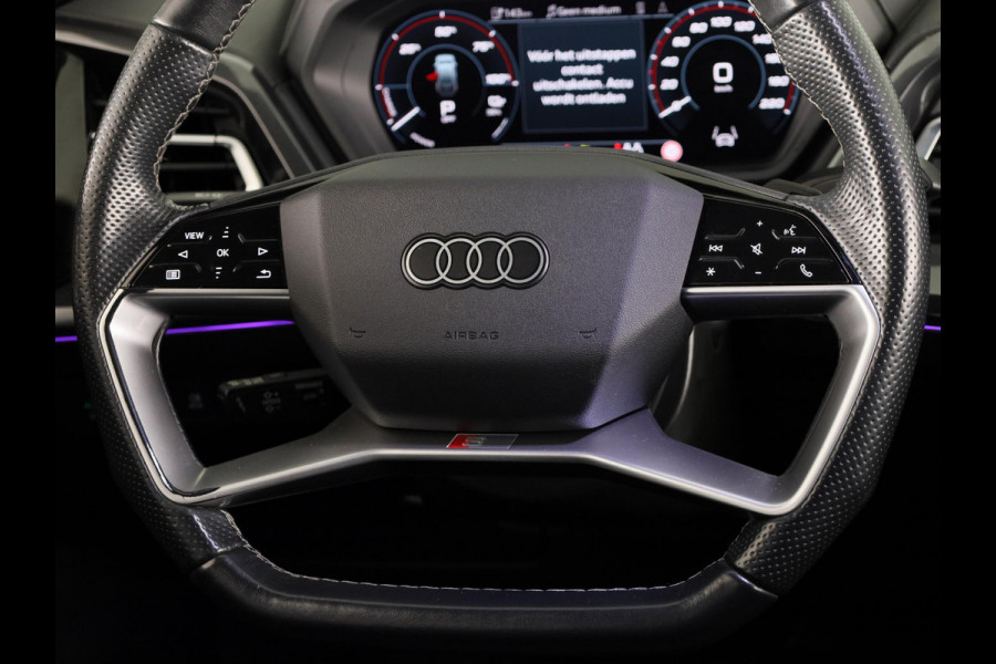 Audi Q4 e-tron 40 Launch edition S Competition 77 kWh 204pk | SoH 93% | Panoramadak | Head-up Display | Navigatie | Stoelverwarming