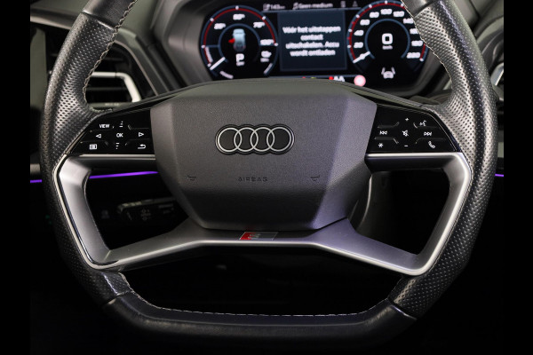 Audi Q4 e-tron 40 Launch edition S Competition 77 kWh 204pk | SoH 93% | Panoramadak | Head-up Display | Navigatie | Stoelverwarming