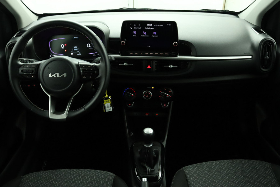 Kia Picanto 1.0 DPI DynamicLine Airco - Apple Carplay/Android Auto - Cruise Control - Navigatie - Achteruitrijcamera - Fabrieksgarantie tot 02-2032