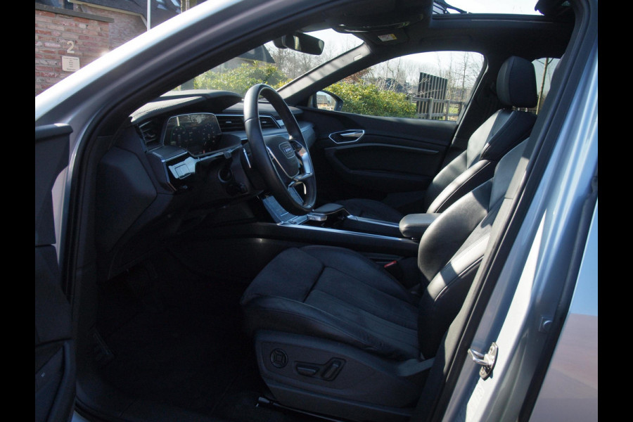 Audi e-tron 55 quattro Advanced edition Plus 95 kWh | SOH 94% | Panoramadak | Trekhaak | 21 Inch | Camera | NL-Auto