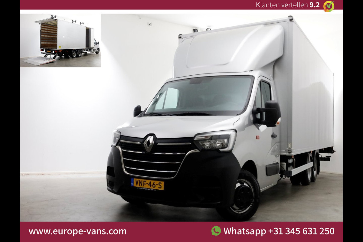 Renault Master T35 2.3 dCi 165pk Clixtar BE-Combi XXL Bakwagen met 1500kg laadklep 2370kg laden L603cm 11-2021