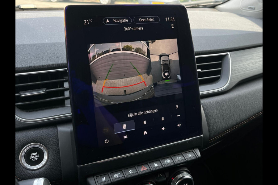 Renault Captur 1.3 TCe 155 Initiale Paris, Automaat, CarPlay, 360 Camera, Cruise, Leder, NAP