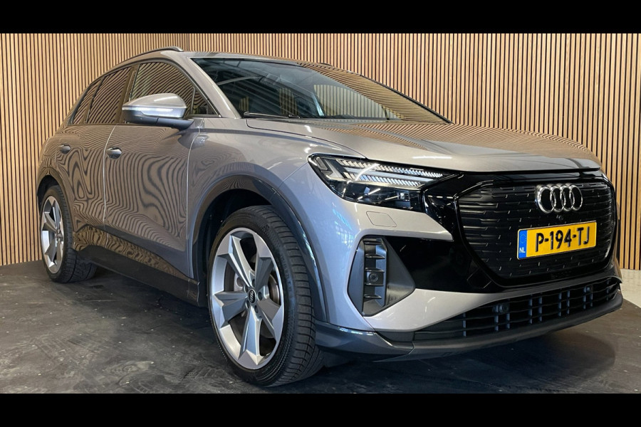 Audi Q4 e-tron 40 Advanced edition 77 kWh|90%SOH|MEMORY|ELEK.TREKHAAK+STOELEN|CARPLAY|STOELVERW.|NAVI|NL-AUTO|NAP|1e EIG|INCL BTW|