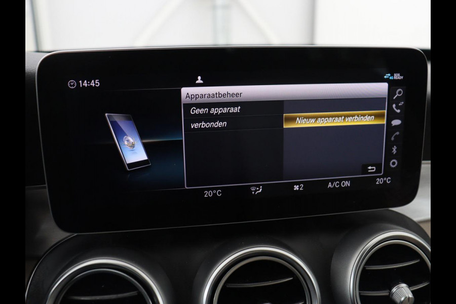 Mercedes-Benz C-Klasse 300e Business Solution Luxury | Leder | Stoelverwarming | Camera | Digital Cockpit | Park Assist | Navigatie | Full LED | Cruise control | Bluetooth | Climate control | PHEV | Plug In