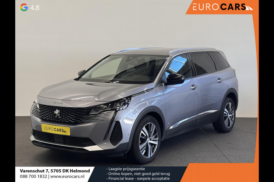 Peugeot 5008 1.2 Aut. PureTech Allure Pack 7-Persoons Navi Carplay Virtual Cockpit Adaptive Cruise Control PDC VA+Camera 18" LM Velgen Half leder