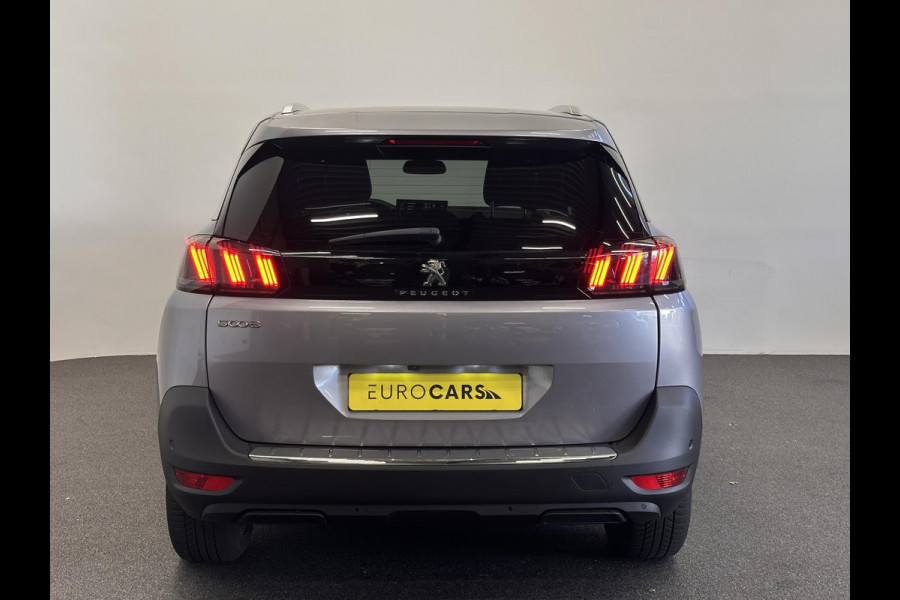 Peugeot 5008 1.2 Aut. PureTech Allure Pack 7-Persoons Navi Carplay Virtual Cockpit Adaptive Cruise Control PDC VA+Camera 18" LM Velgen Half leder
