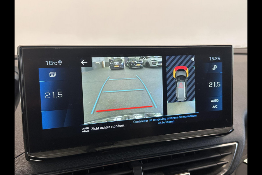 Peugeot 5008 1.2 Aut. PureTech Allure Pack 7-Persoons Navi Carplay Virtual Cockpit Adaptive Cruise Control PDC VA+Camera 18" LM Velgen Half leder