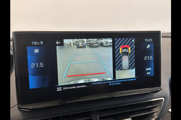 Peugeot 5008 1.2 Aut. PureTech Allure Pack 7-Persoons Navi Carplay Virtual Cockpit Adaptive Cruise Control PDC VA+Camera 18" LM Velgen Half leder