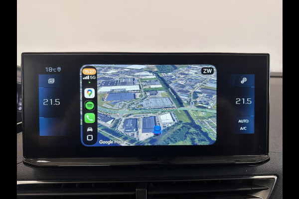 Peugeot 5008 1.2 Aut. PureTech Allure Pack 7-Persoons Navi Carplay Virtual Cockpit Adaptive Cruise Control PDC VA+Camera 18" LM Velgen Half leder