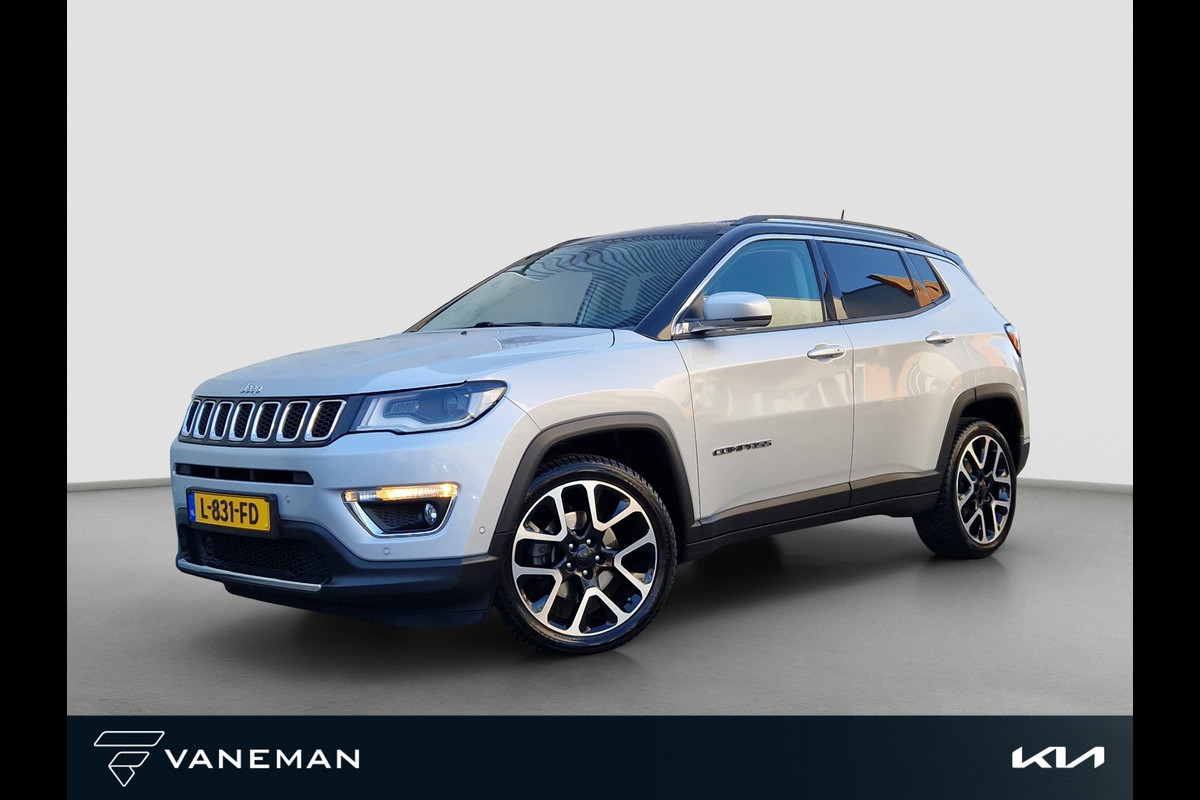Jeep Compass 1.3T Limited Automaat | Trekhaak | BSD | DAB | Camera | Navi | Clima |