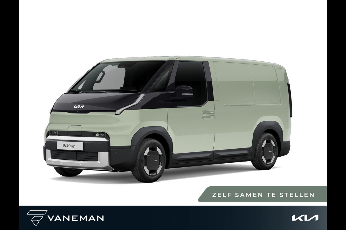Kia PV5 L2H1 Plus 71.2 kWh | Cruise control adaptief | Gratis batterijupgrade | € 2.500,- accessoires of 2.99% rente op financiering | Zelf samenstellen