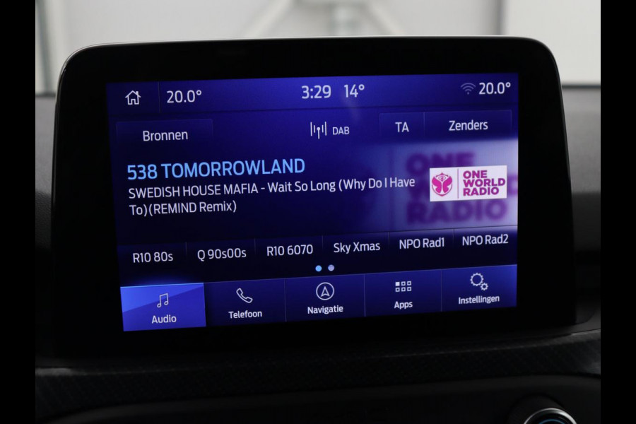 Ford Focus 1.0 EcoBoost ST Line | Panoramadak | Trekhaak | Stoelverwarming | Adaptive cruise | Camera | B&O Sound | Carplay | Navigatie | Full LED | Climate control | Bluetooth