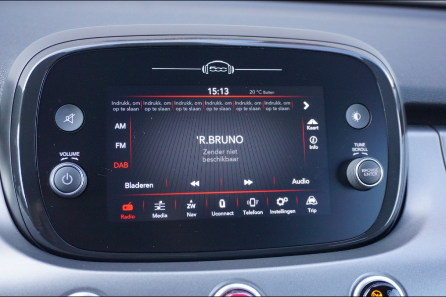 Fiat 500X 131PK Hybrid Sport | AUTOMAAT | CAMERA | SPORTSTUUR | NAVI