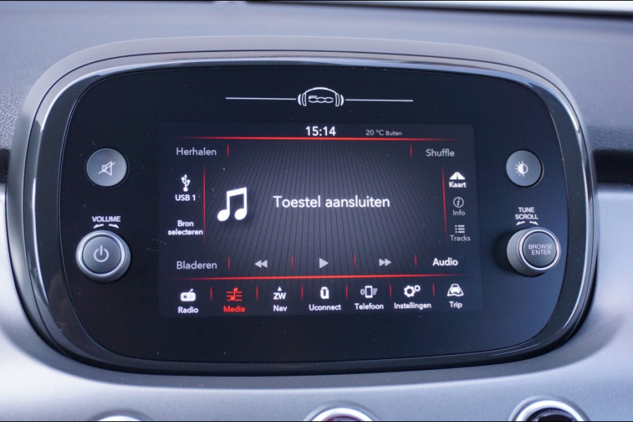 Fiat 500X 131PK Hybrid Sport | AUTOMAAT | CAMERA | SPORTSTUUR | NAVI