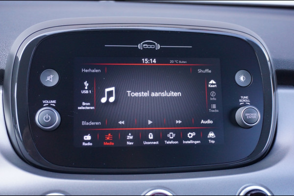 Fiat 500X 131PK Hybrid Sport | AUTOMAAT | CAMERA | SPORTSTUUR | NAVI