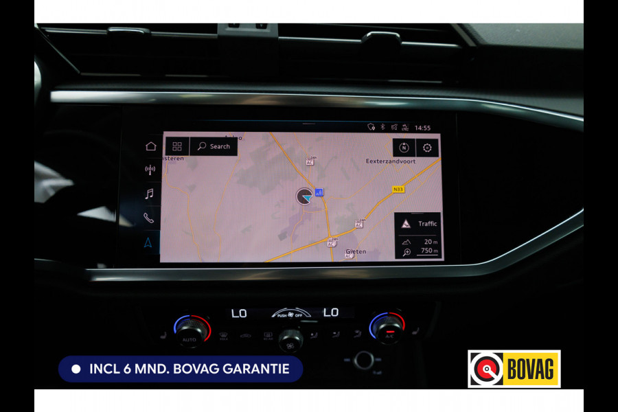 Audi Q3 Sportback 35 TFSI Edition 150 PK | NL Auto | Panoramadak | Leer | 360 camera | El. achterklep Stoelverwarming, Navigatie, App-connect, Lane assist, Cruise, Led verlichting, Regensensor