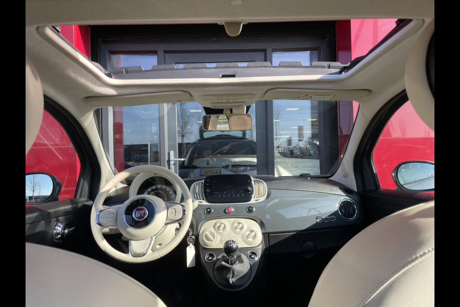 Fiat 500 1.0 Hybrid Lounge | Elec. panoramadak | Apple/Android CarPlay