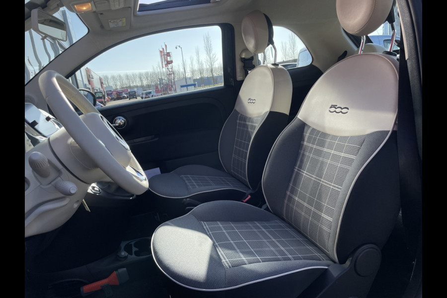 Fiat 500 1.0 Hybrid Lounge | Elec. panoramadak | Apple/Android CarPlay