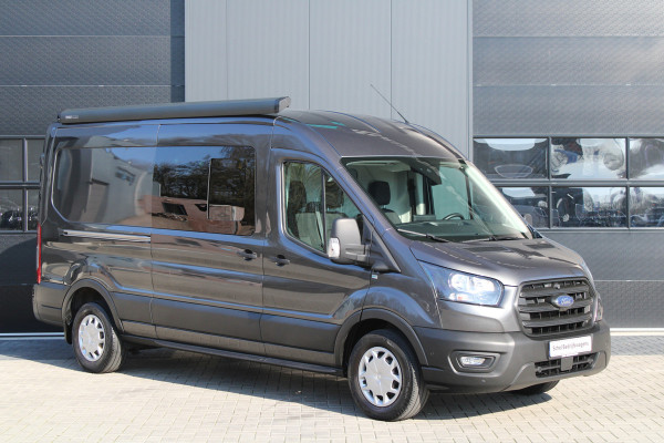 Ford Transit 350 2.0 TDCI L3H2 Trend 130pk - Camper/Grijs Kenteken - Blind Spot - ACC - Trekhaak - Stoelverwarming - Luifel - Rijklaar