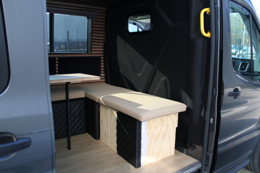 Ford Transit 350 2.0 TDCI L3H2 Trend 130pk - Camper/Grijs Kenteken - Blind Spot - ACC - Trekhaak - Stoelverwarming - Luifel - Rijklaar