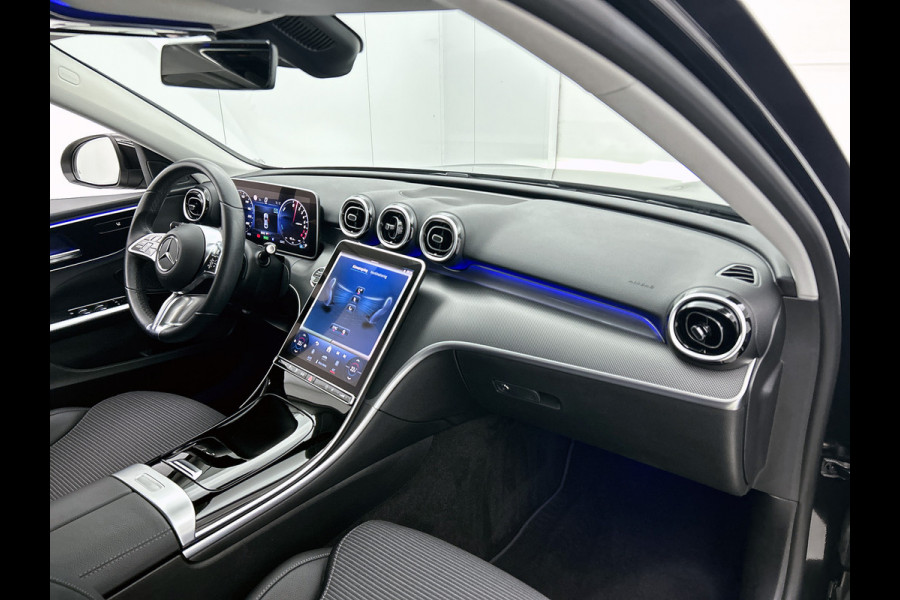 Mercedes-Benz C-Klasse 300 e Business Line Limited | Achteruitrijcamera | Stoelverwarming | Sfeerverlichting | Apple carplay |  Navigatie | Inclusief 24 maanden MB Certified garantie voor Europa.