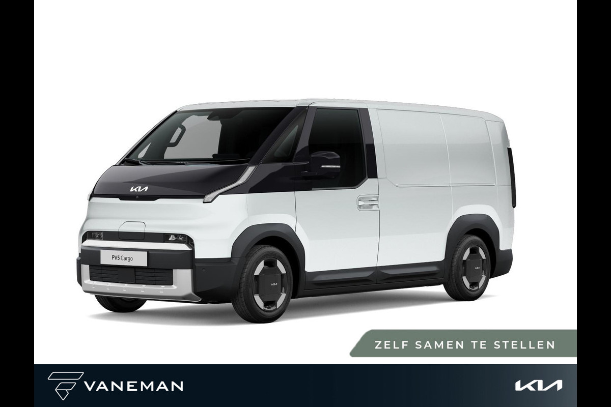 Kia PV5 L2H1 Plus 71.2 kWh | LED koplampen | Gratis batterijupgrade | € 2.500,- accessoires of 2.99% rente op financiering | Zelf samenstellen