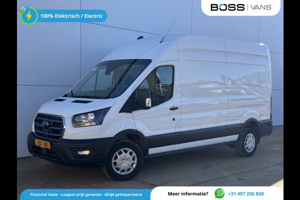 Ford E-Transit 350 68kWh 184PK 317km WLTP 97.5% (SOH) BEV Snelladen L2H3 360° Camera Climate Control Cruise Control Navigatie Carplay Parkeersensoren voor achter