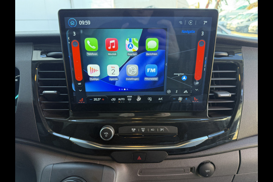 Ford E-Transit 350 68kWh 184PK 317km WLTP 97.5% (SOH) BEV Snelladen L2H3 360° Camera Climate Control Cruise Control Navigatie Carplay Parkeersensoren voor achter